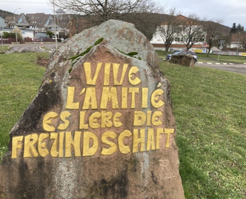 Es lebe die Freundschaft - Vive l´Amitié