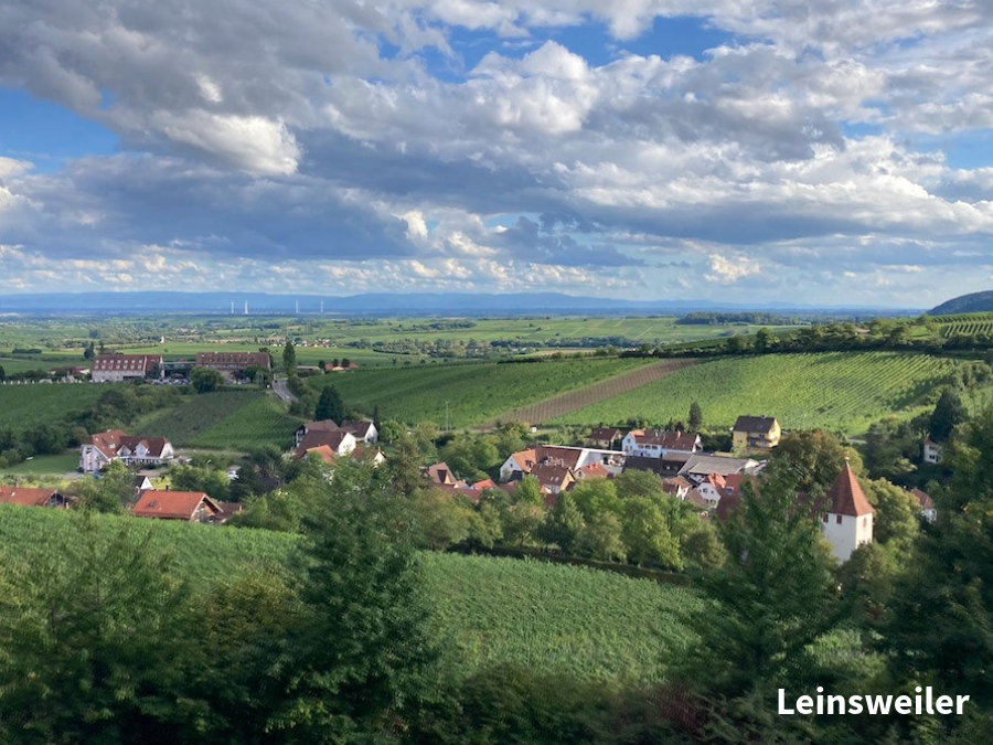 Blick auf Leinsweiler