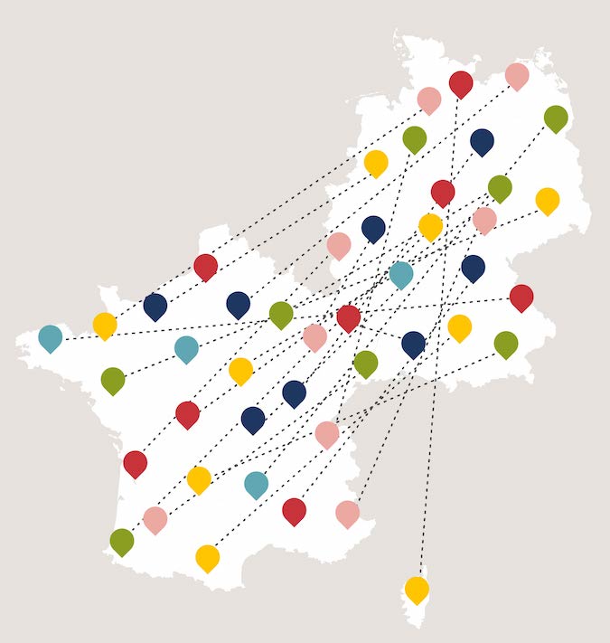Verbindungen zwischen Deutschland und Frankreich